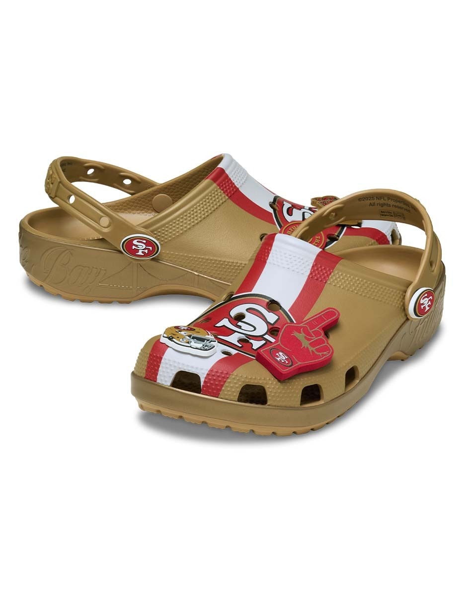 Sandalia NFL san frncsco 49ers cls clg para hombre 5