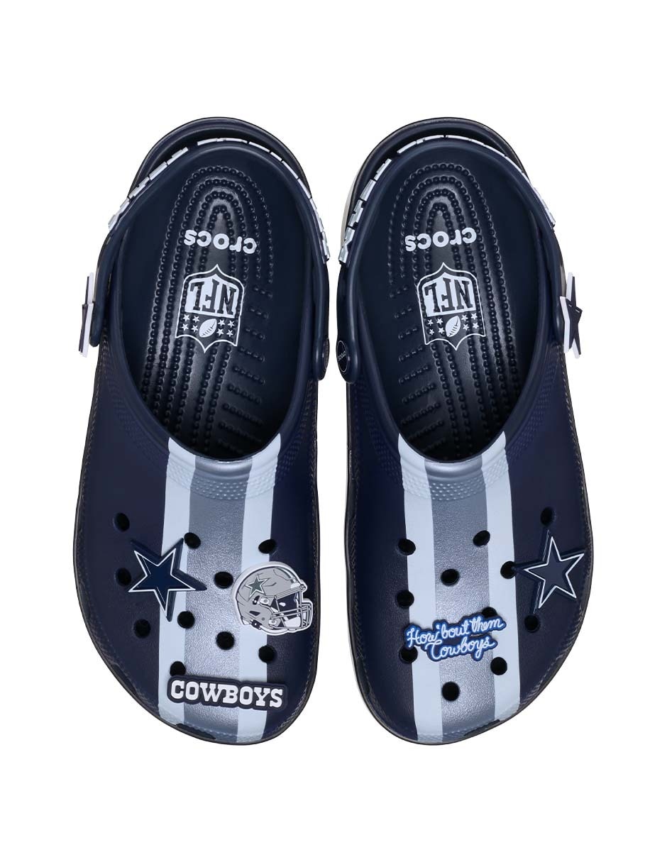 Sandalia crocs NFL dallas cowboys cls clg para hombre