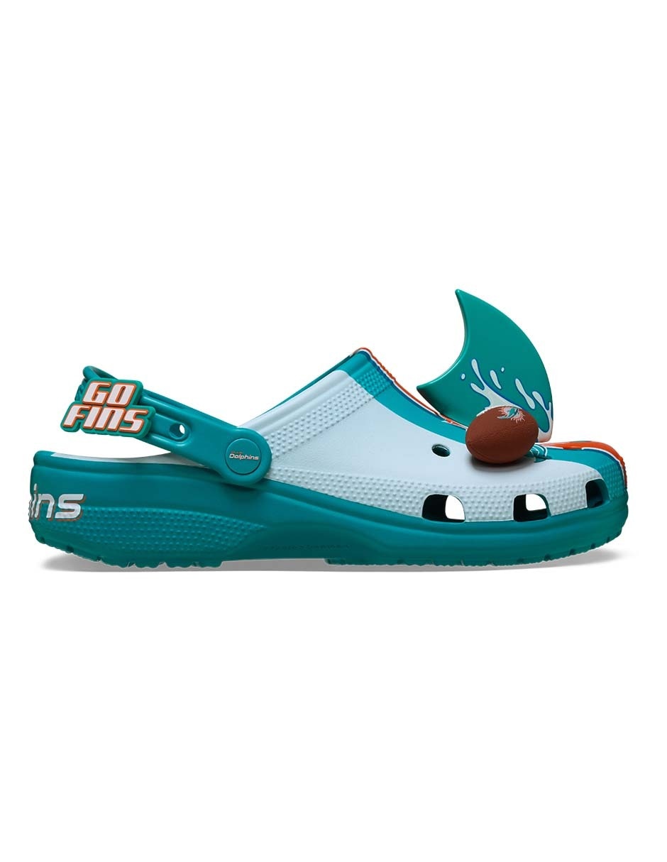 Sandalia crocs NFL miami dolphins cls clg para hombre