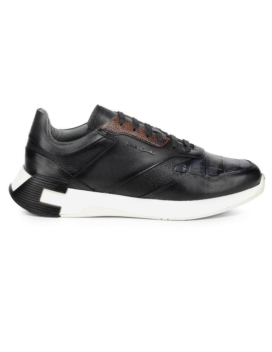 Tenis de piel para hombre 5