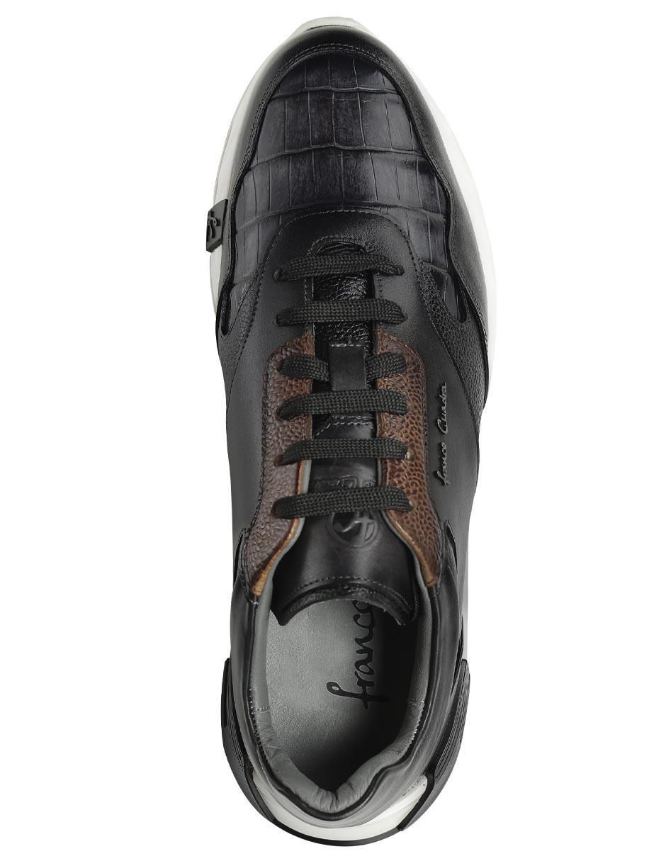 Tenis de piel para hombre 8