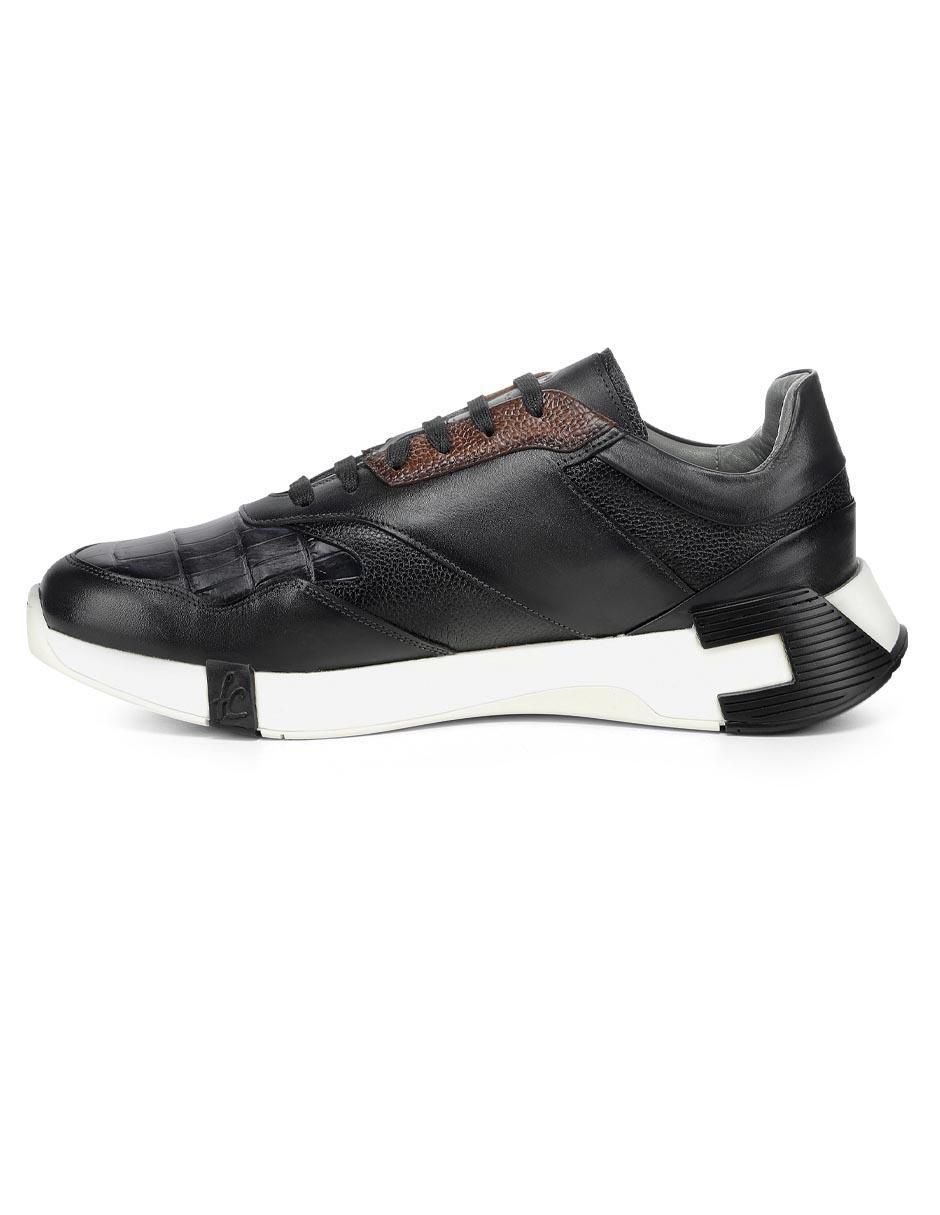 Tenis de piel para hombre 9