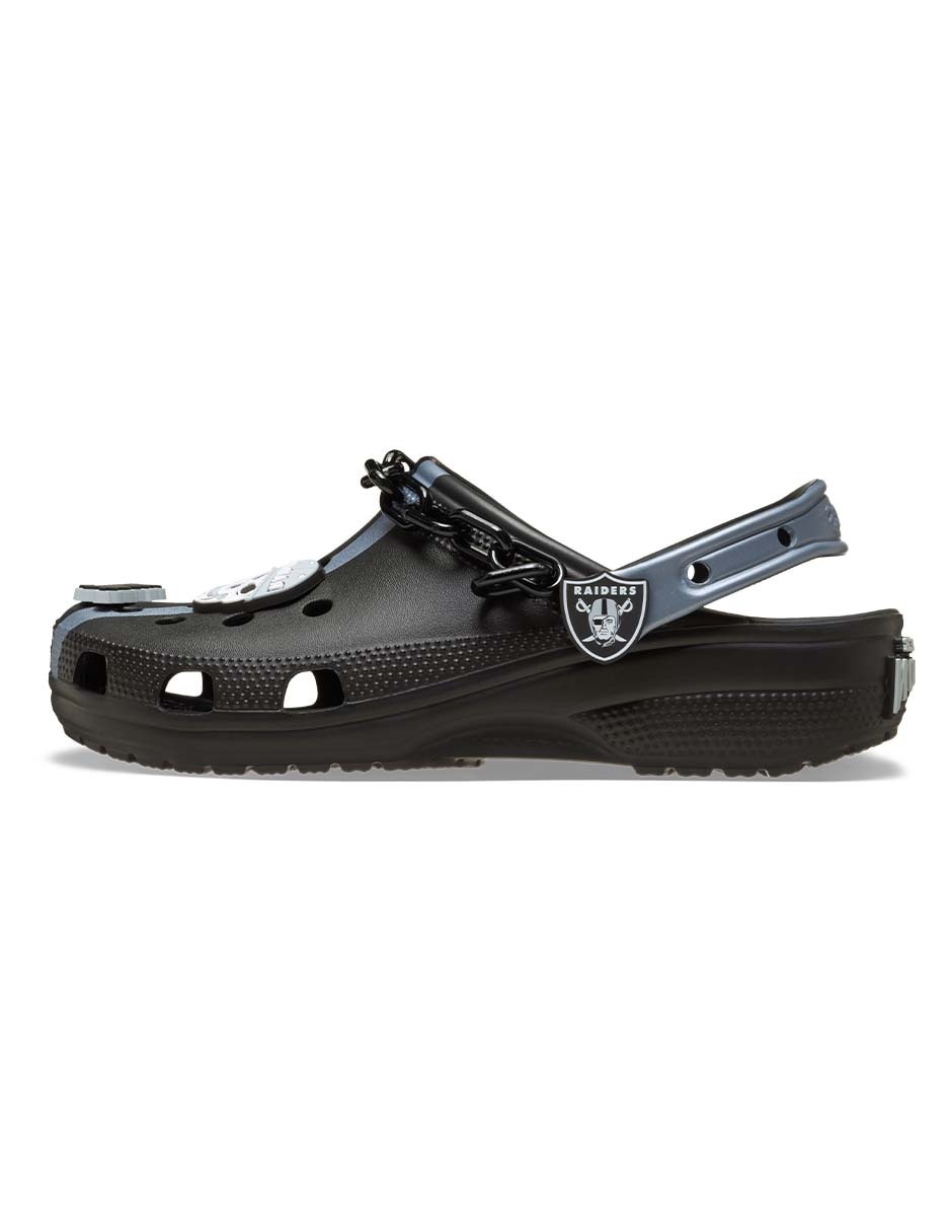 Sandalia Nfl Las Vegas Raiders Cls Clg para hombre Sandalia Nfl Las Vegas Raiders Cls Clg para hombre
