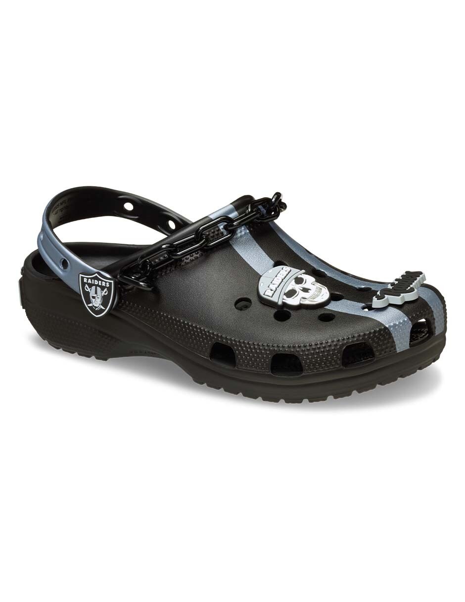 Sandalia Nfl Las Vegas Raiders Cls Clg para hombre 7