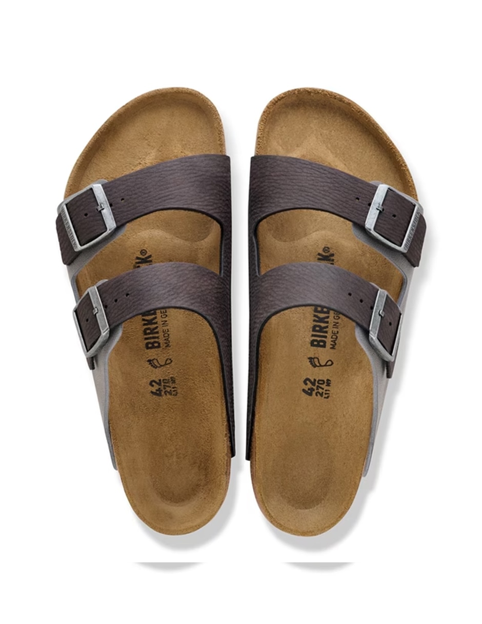 Sandalia birkenstock arizona syn ddust black/birkibuc darkgr para hombre