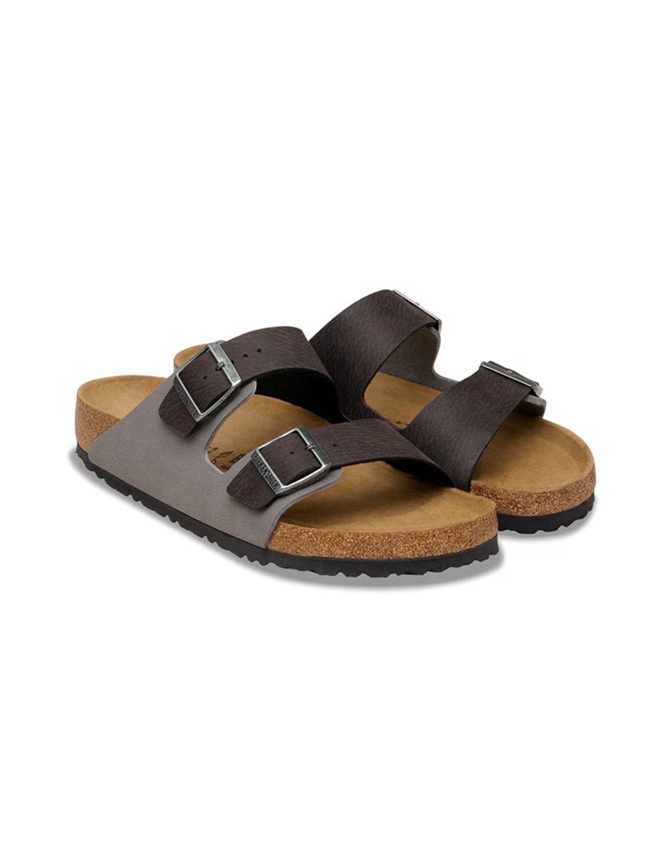 Sandalia birkenstock arizona syn ddust black/birkibuc darkgr para hombre