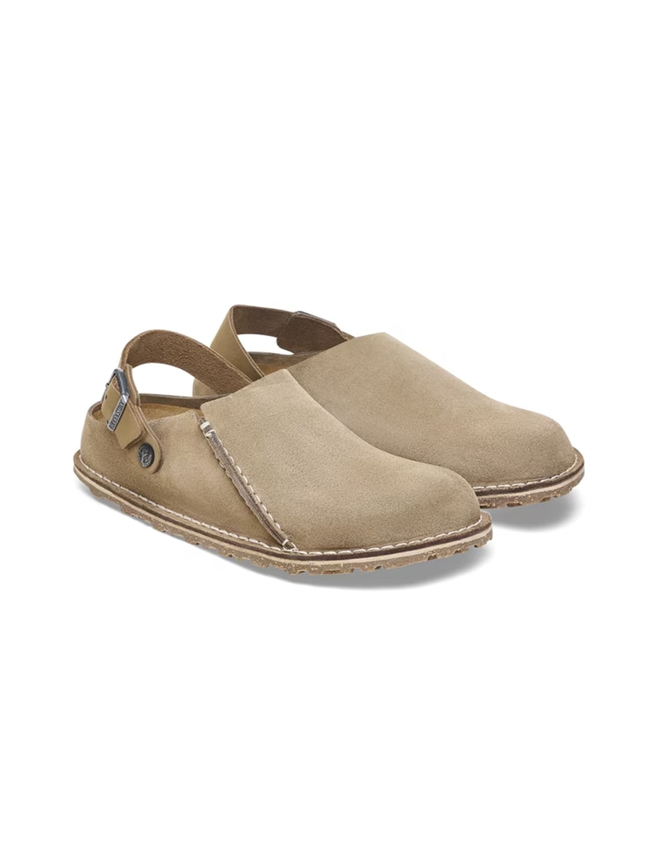 Sandalia Birkenstock Lutry Premium Leve Gray Taupe para hombre