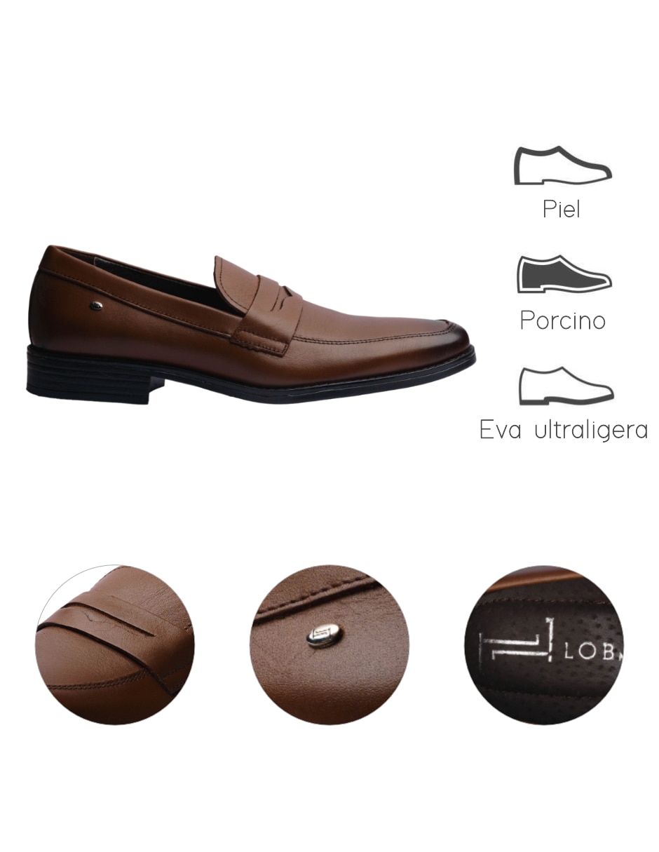 Mocasín para hombre