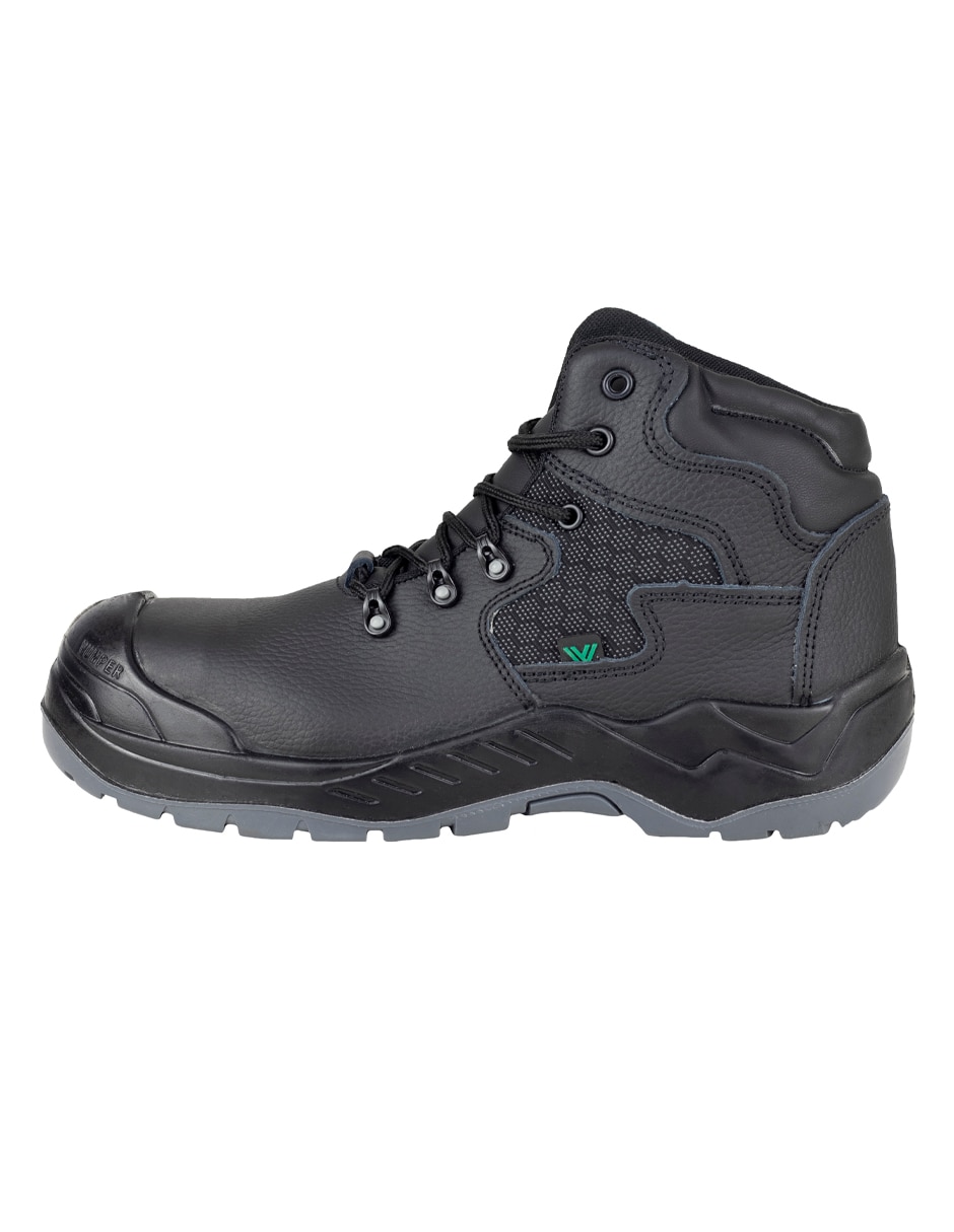 Bota industrial de piel