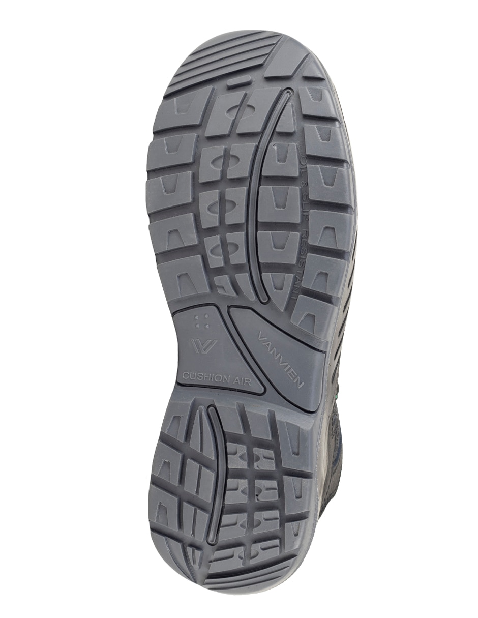 Bota industrial de piel