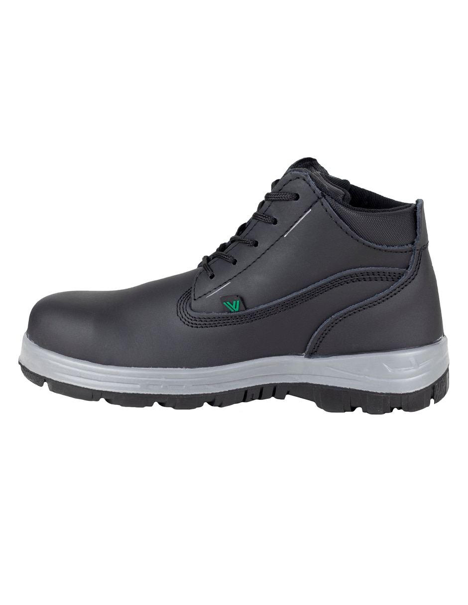 Bota industrial de piel
