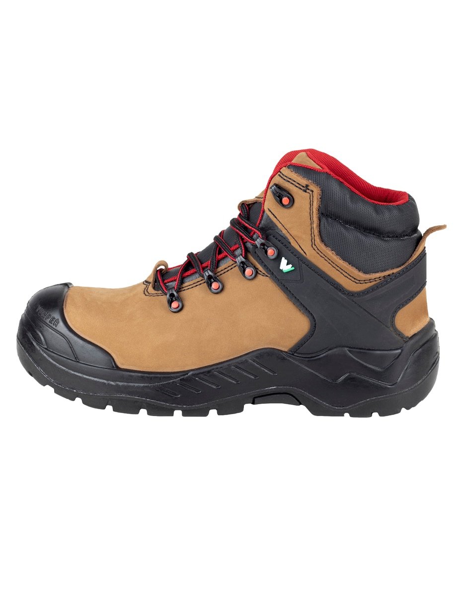 Bota industrial de piel