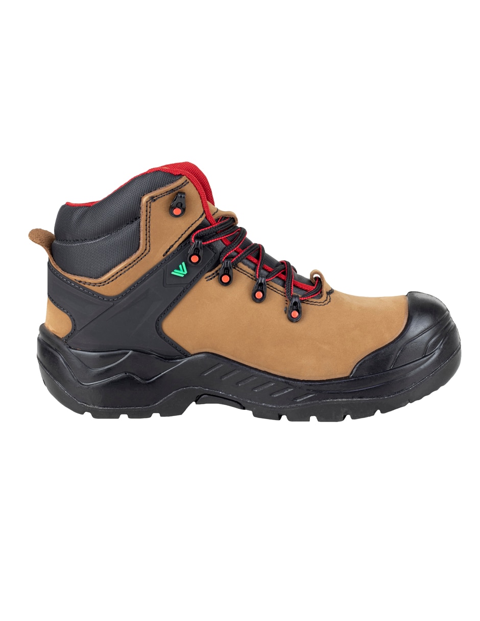 Bota industrial de piel