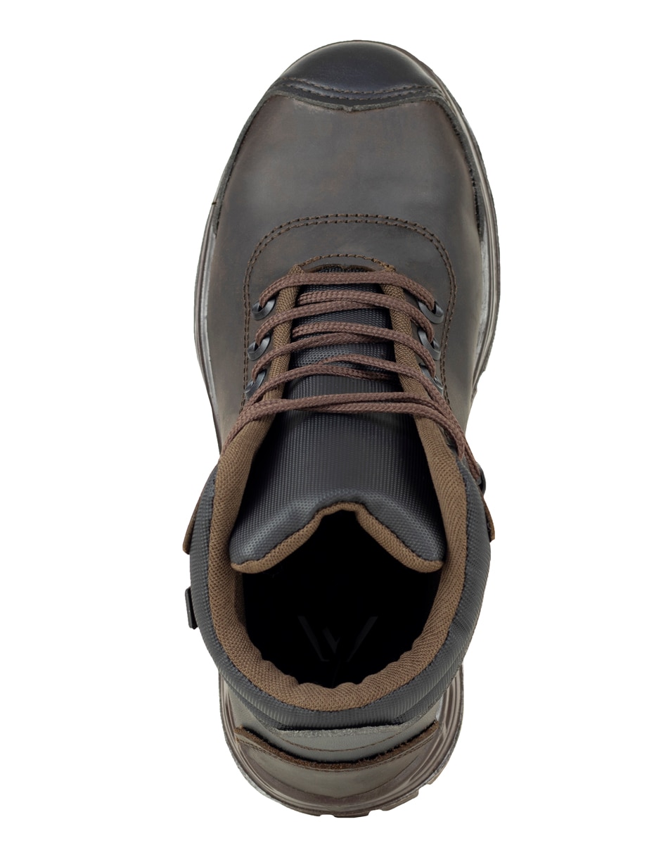 Bota industrial de piel