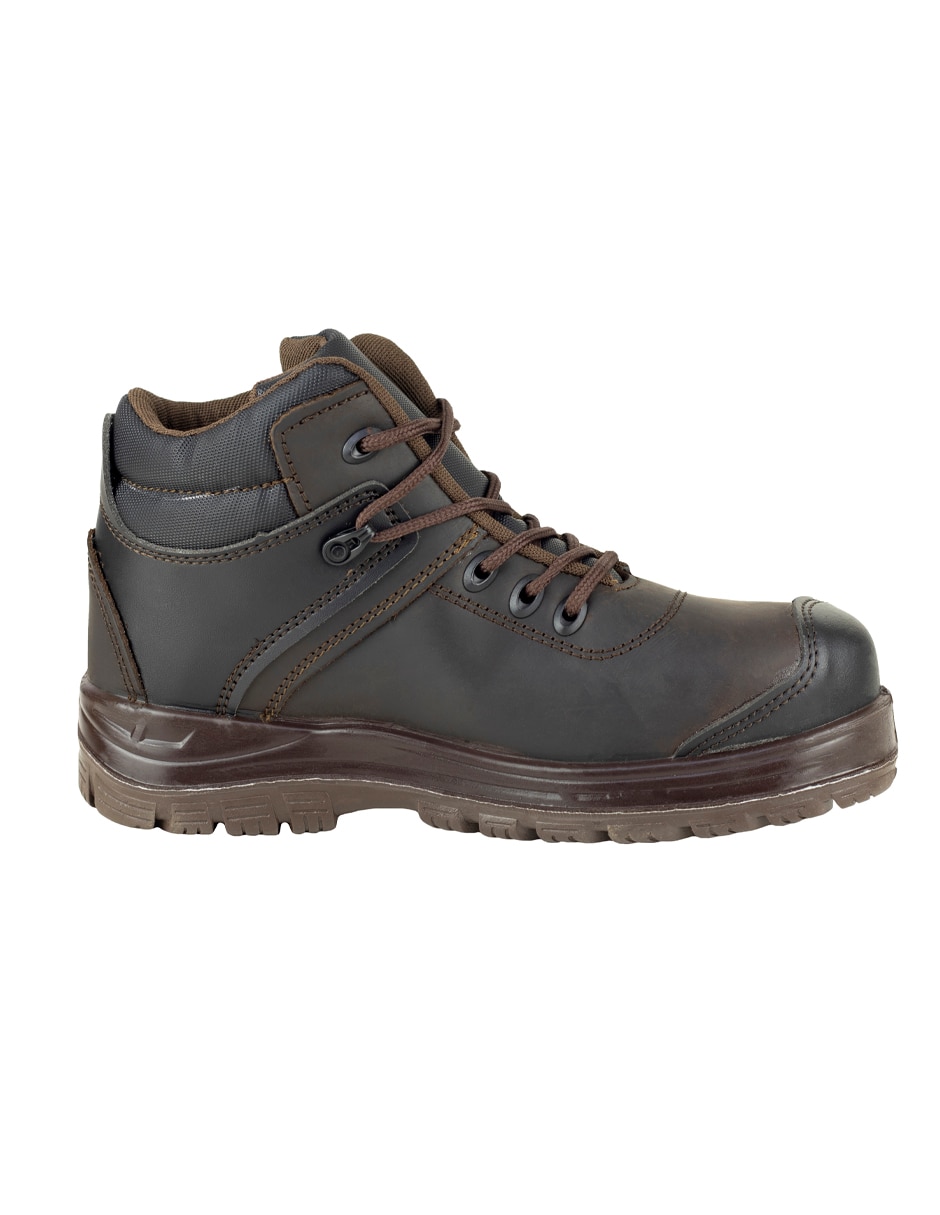 Bota industrial de piel