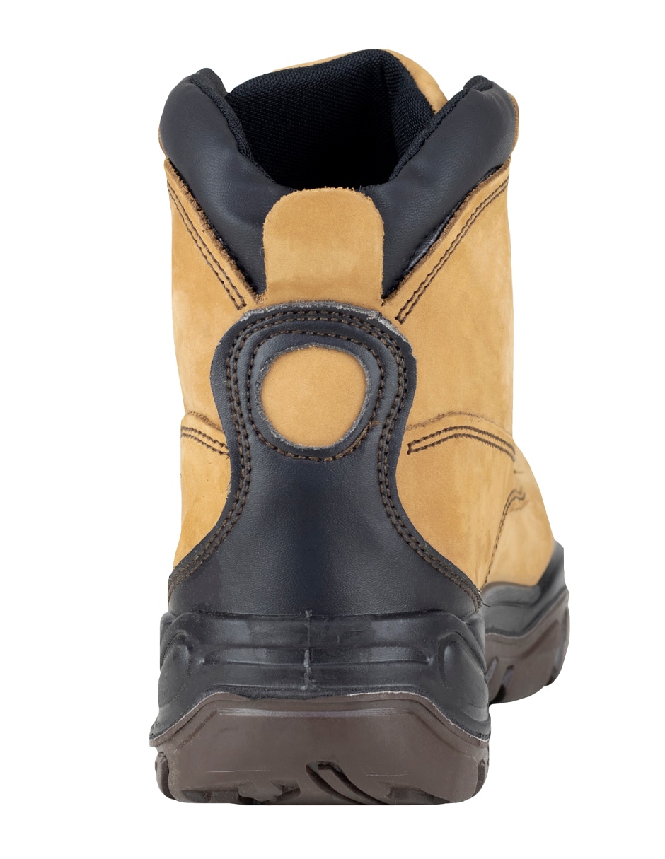 Bota industrial de piel