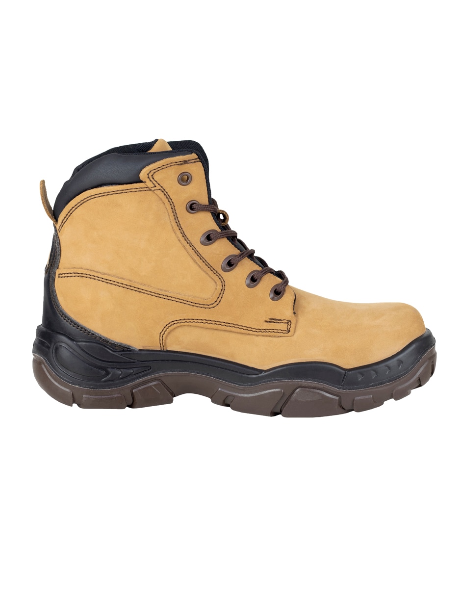 Bota industrial de piel