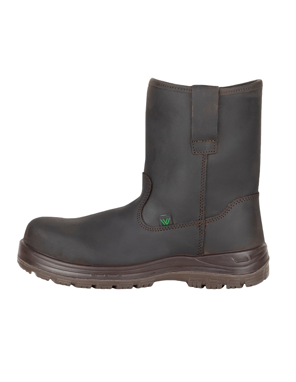 Bota industrial de piel