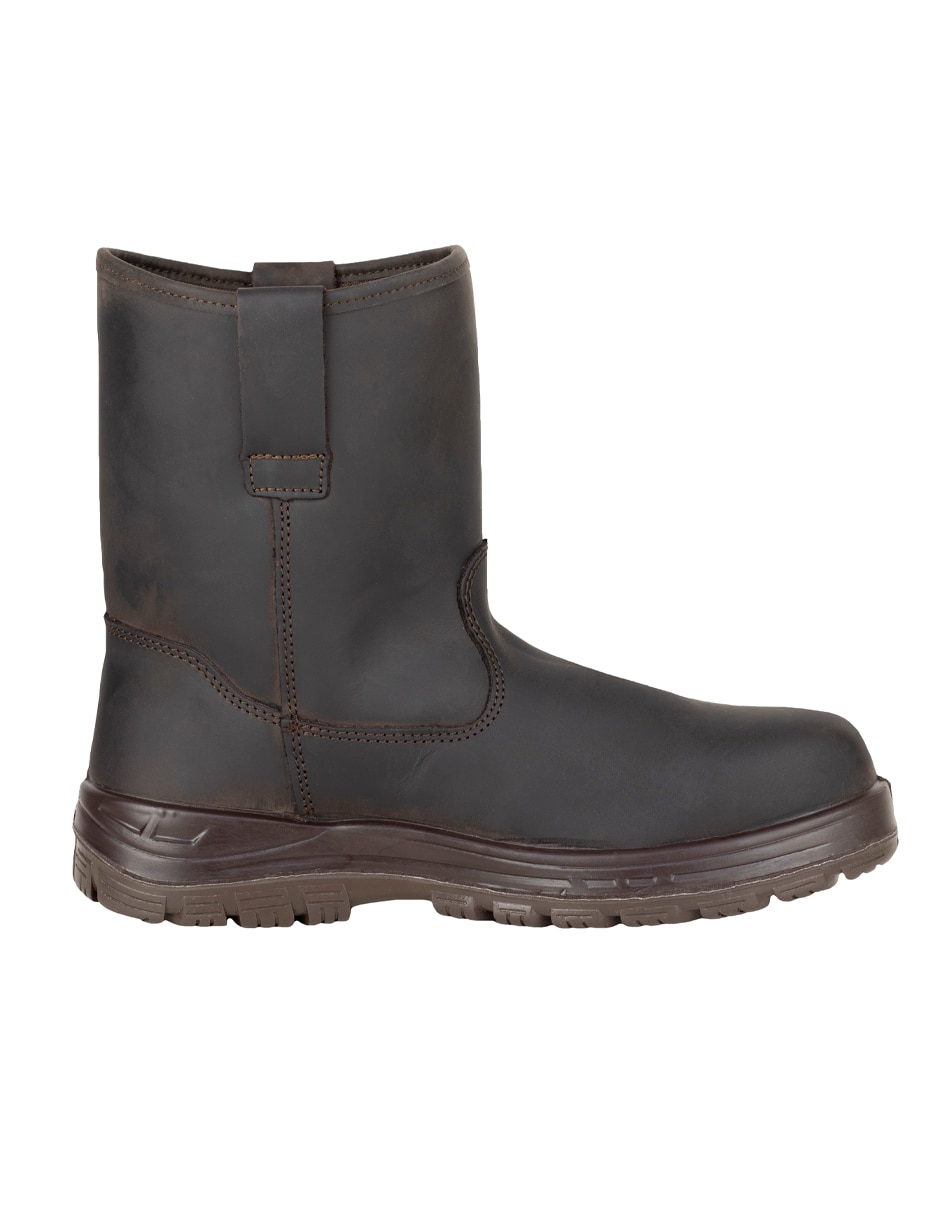 Bota industrial de piel