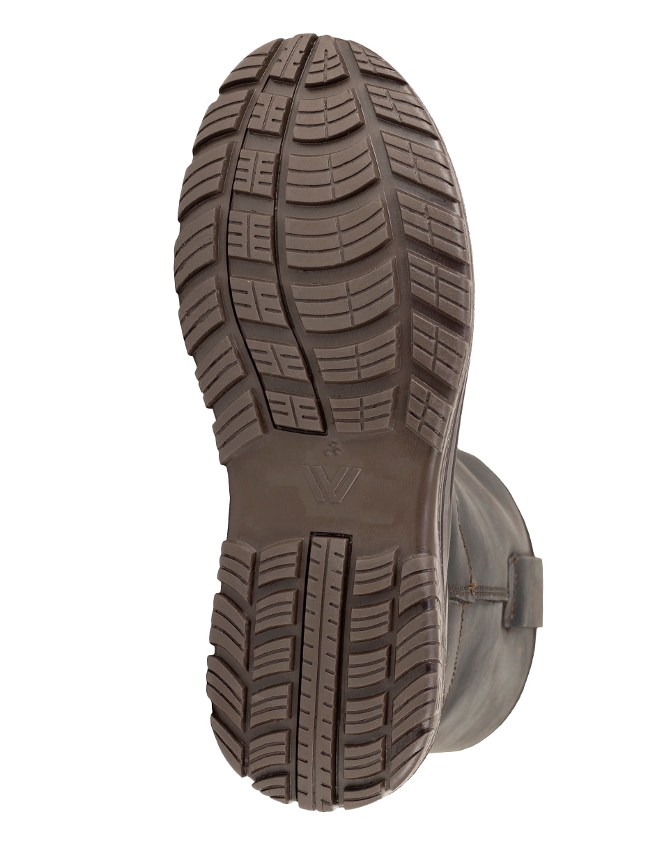 Bota industrial de piel