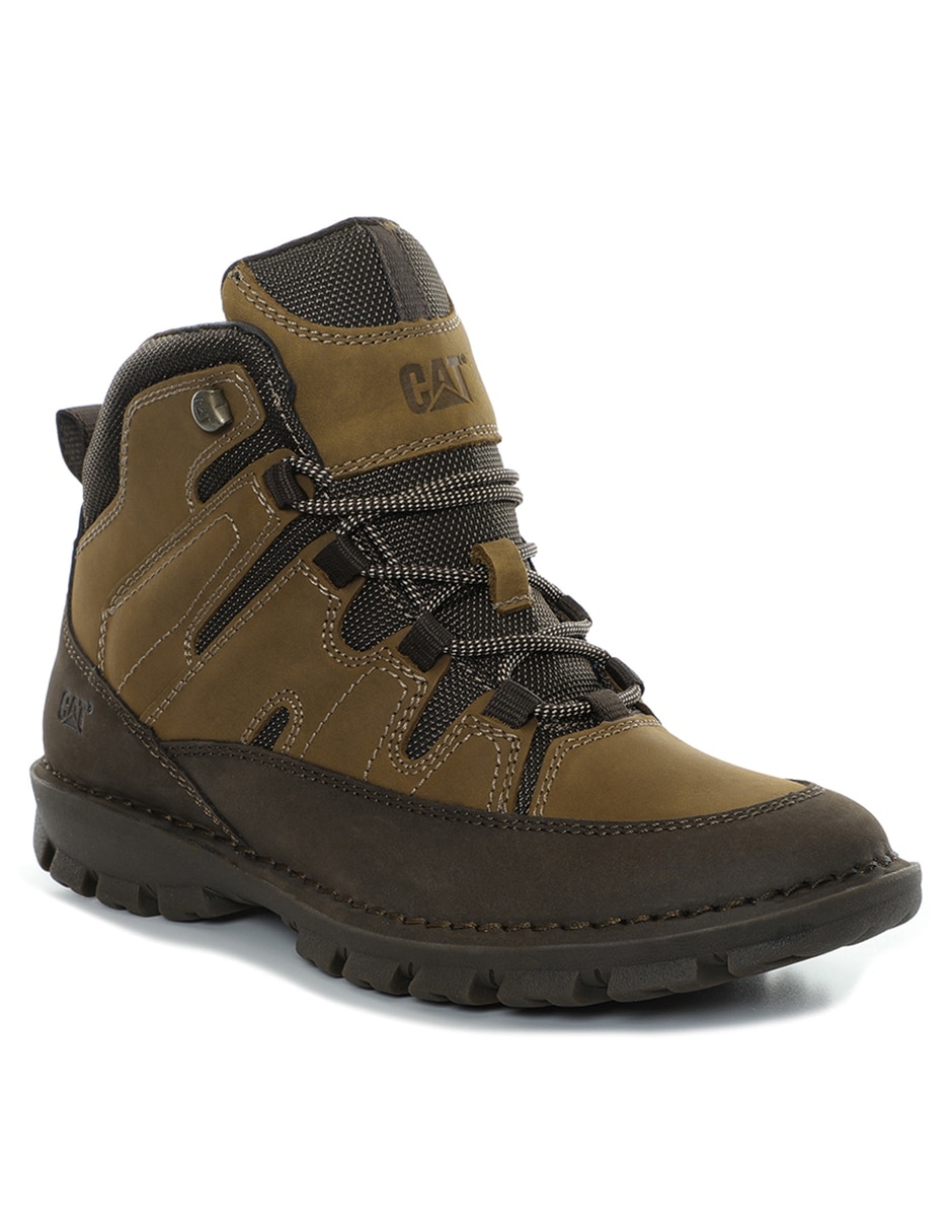 Bota caterpillar de piel para hombre