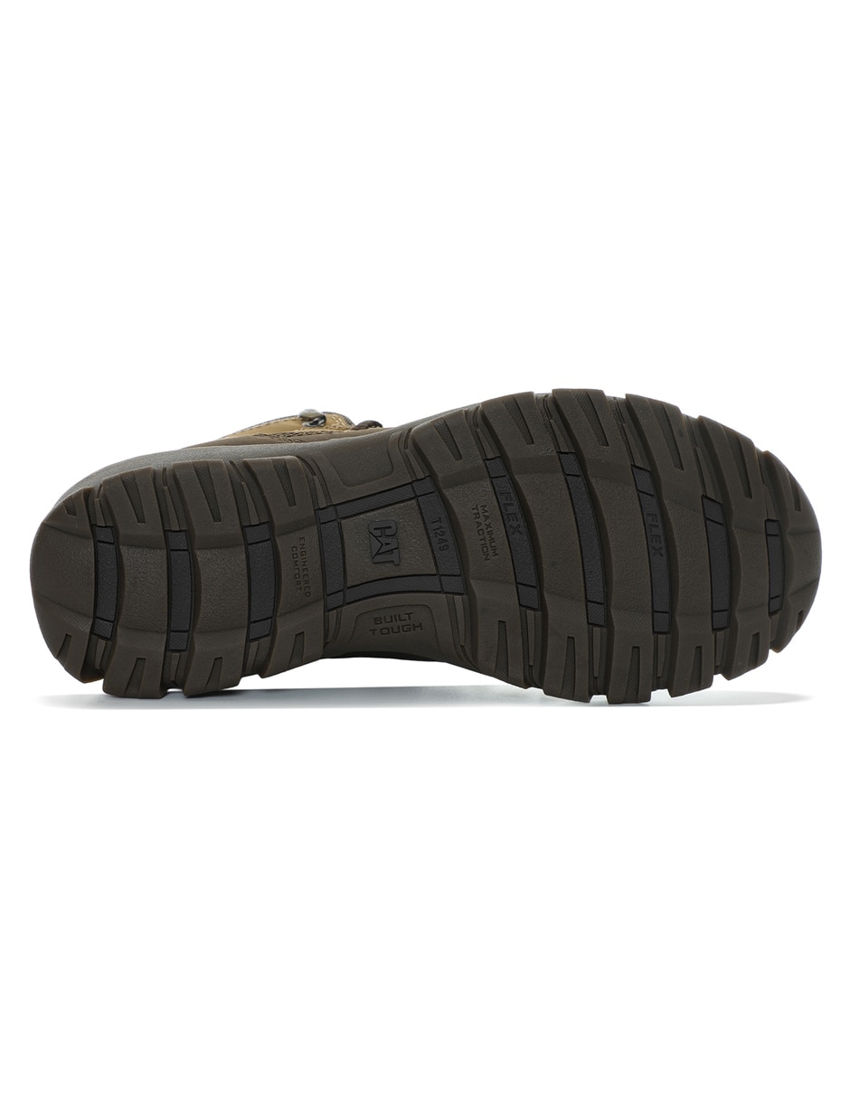 Bota caterpillar de piel para hombre