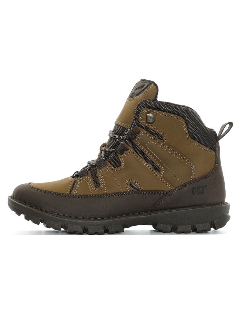 Bota caterpillar de piel para hombre