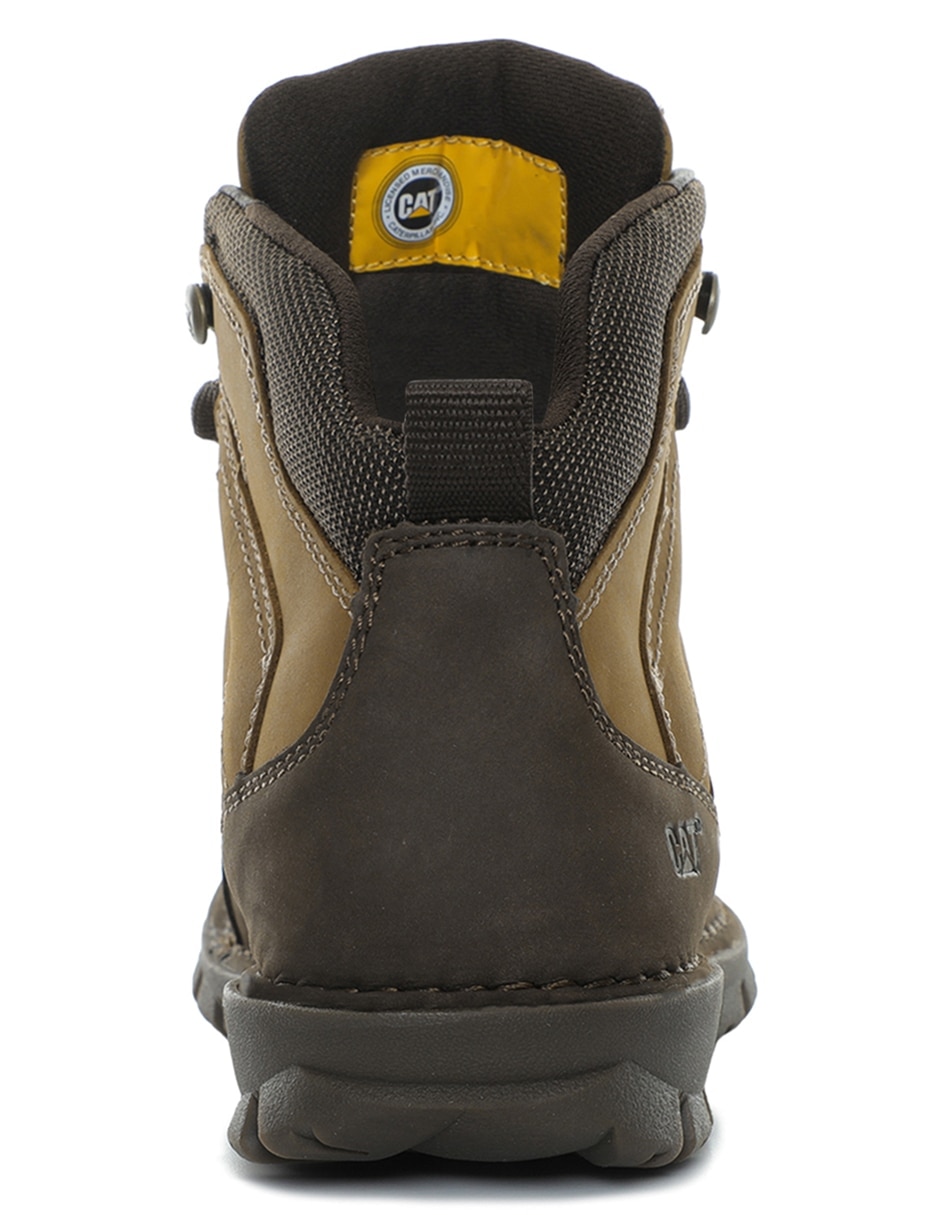 Bota caterpillar de piel para hombre