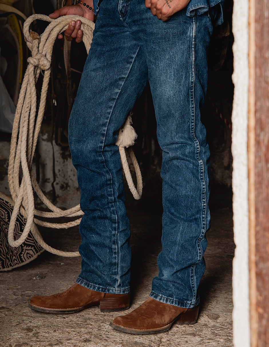 Bota Vaquera de piel para hombre 9
