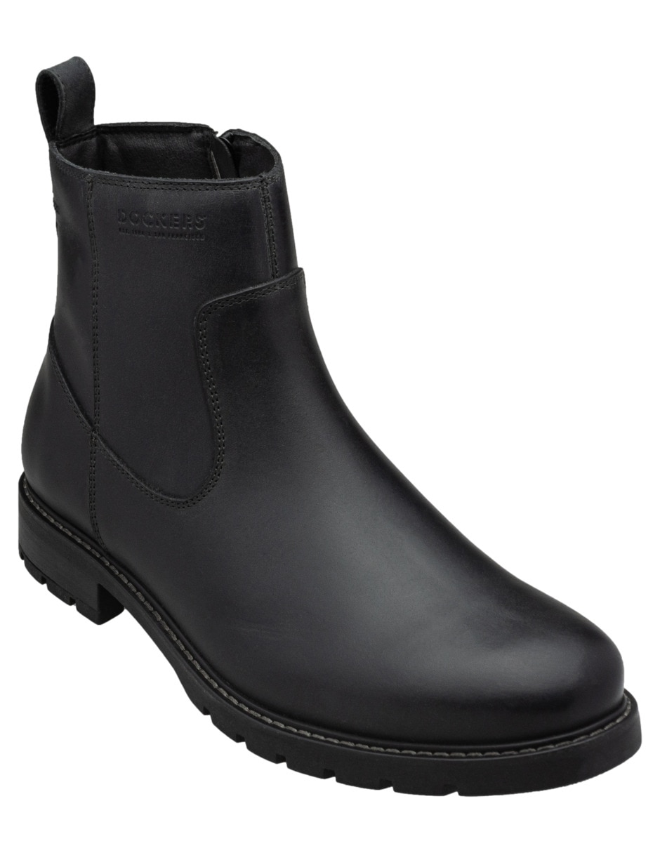 Bota hykes de piel para hombre