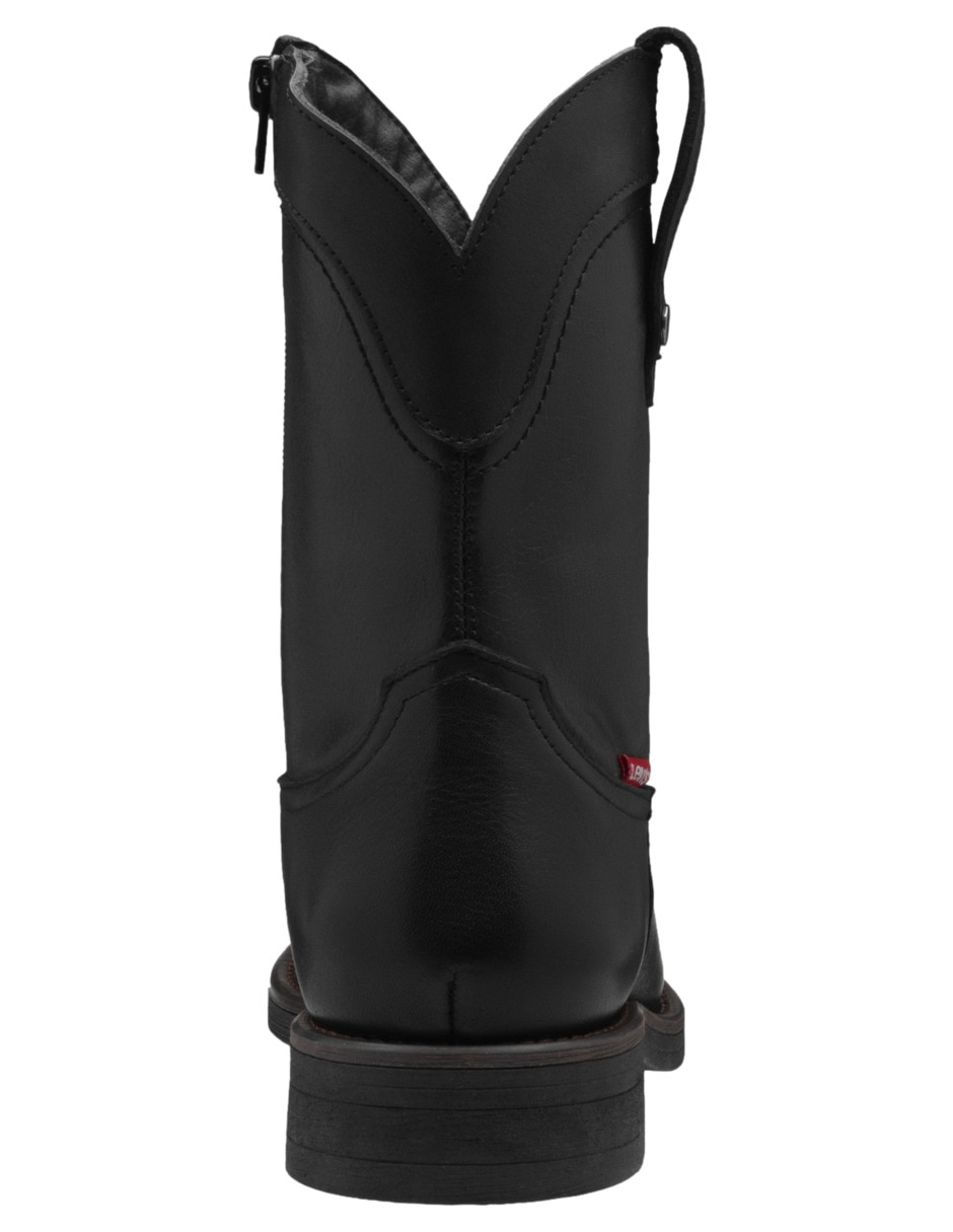 Bota harry de piel para hombre 4