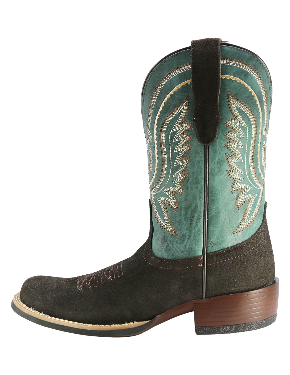 Bota Vaquera de piel para hombre