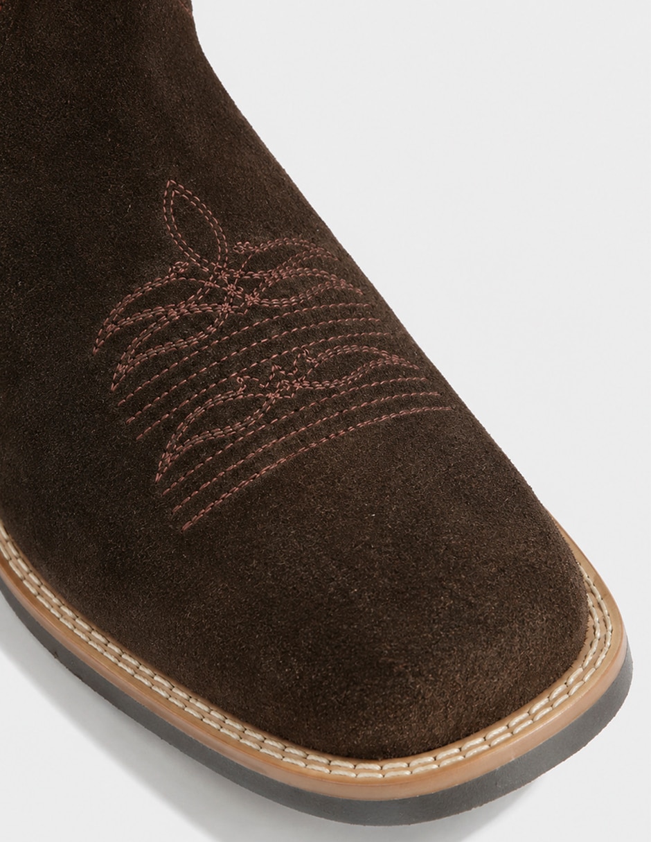 Bota Vaquera de piel para hombre 9