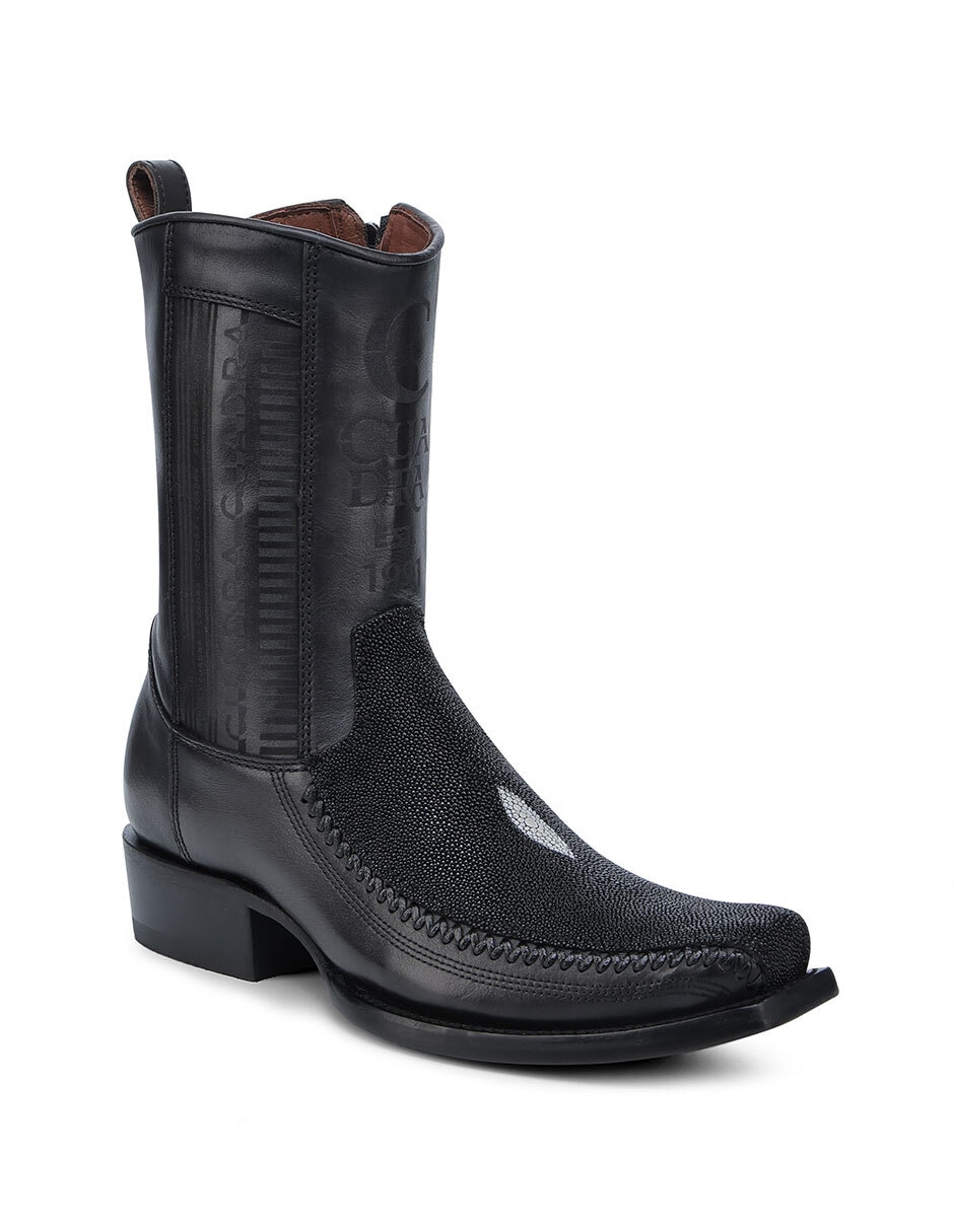 Bota de piel para hombre
