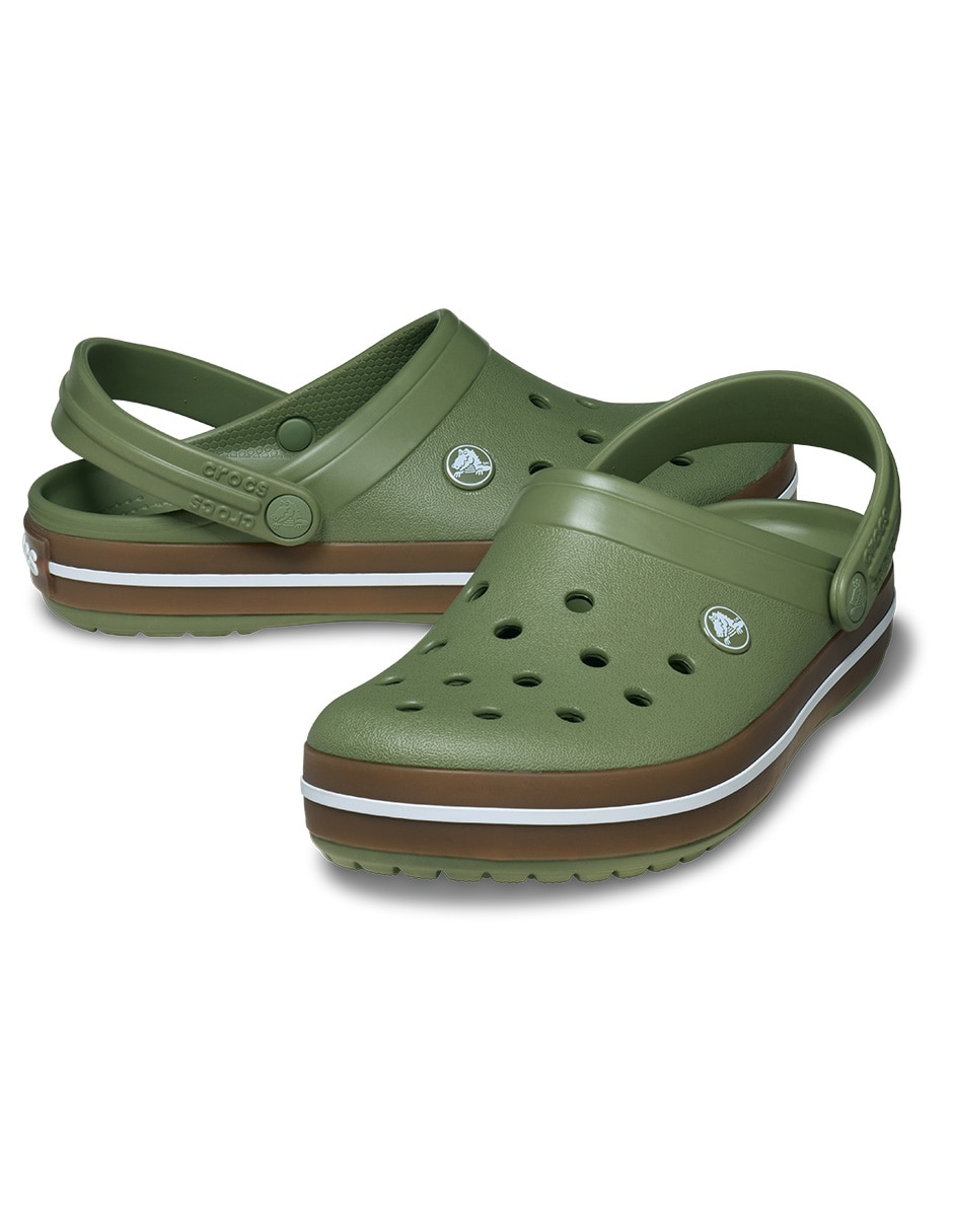 Sandalia Crocband Gum Clog para hombre 4