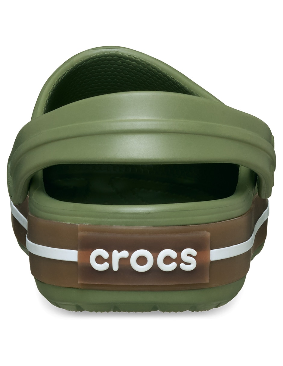 Sandalia Crocband Gum Clog para hombre 3