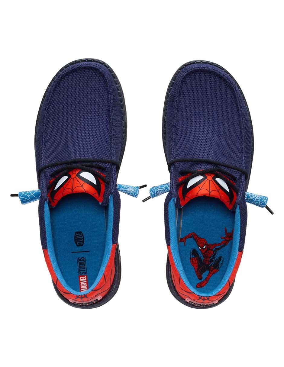 Zapato slip on Wally Funk Spiderman para hombre 7