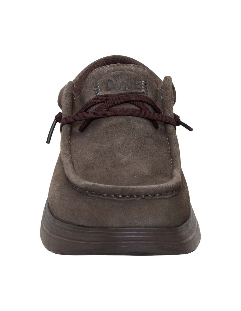 Zapato slip on Wally Comf Suede para hombre