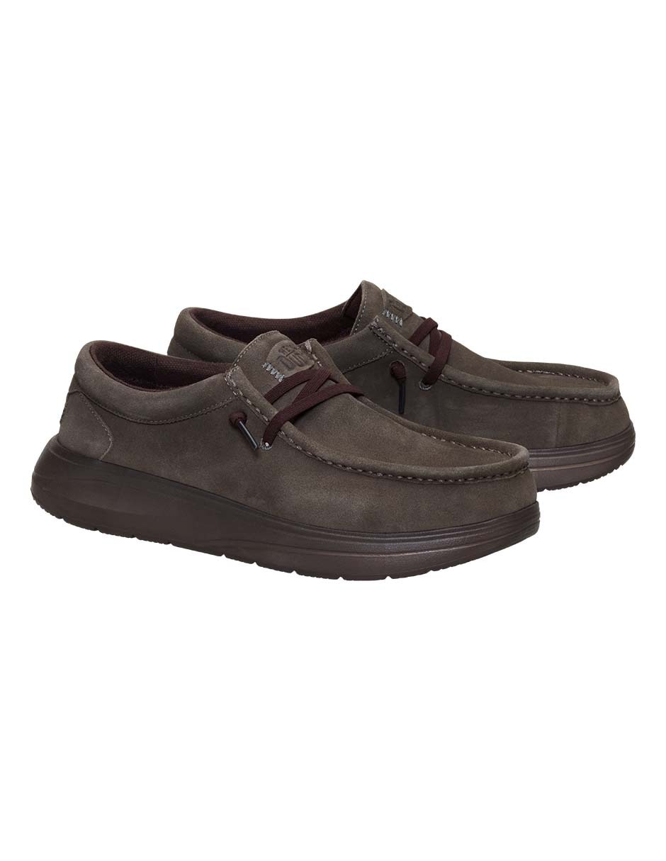 Zapato slip on Wally Comf Suede para hombre 8
