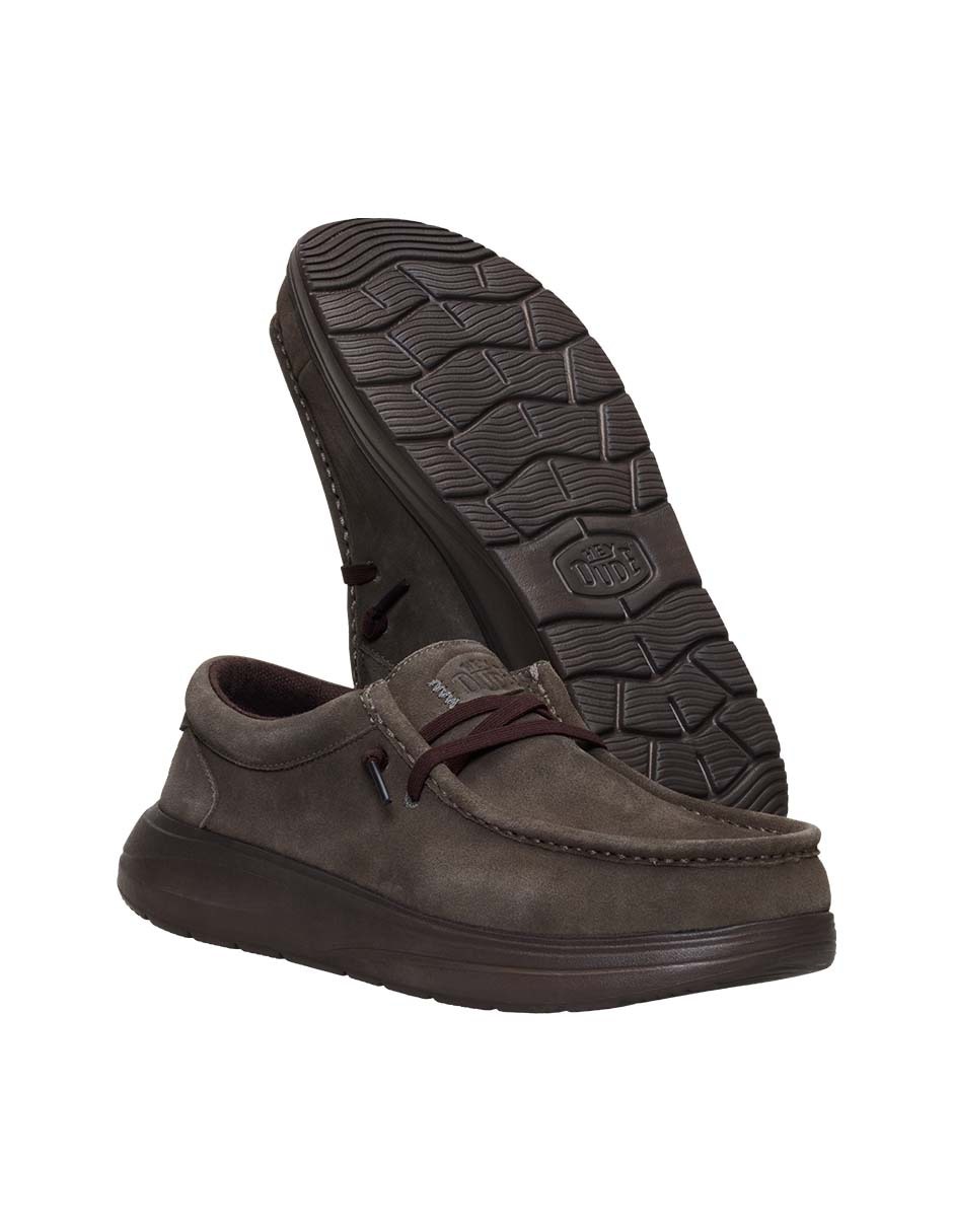 Zapato slip on Wally Comf Suede para hombre