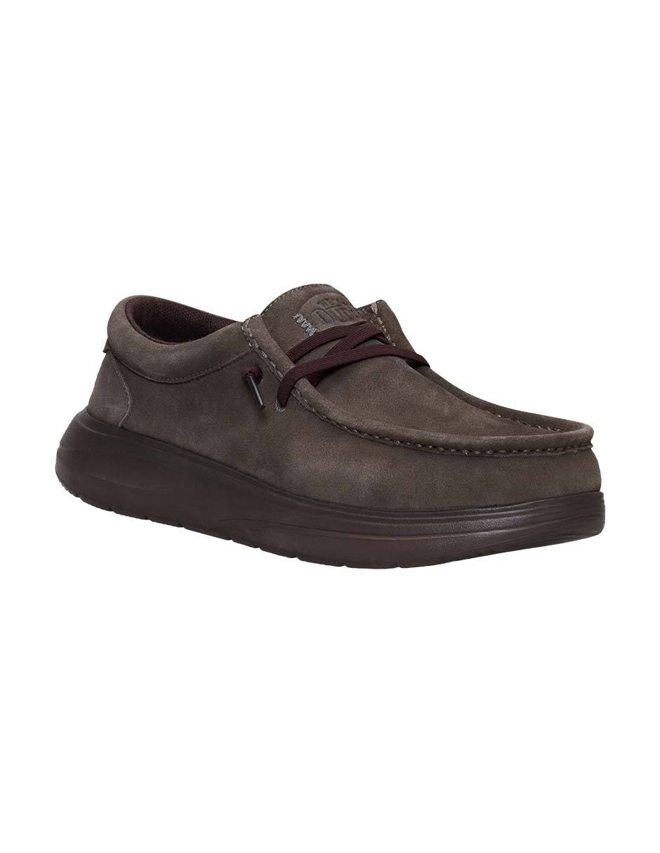 Zapato slip on Wally Comf Suede para hombre