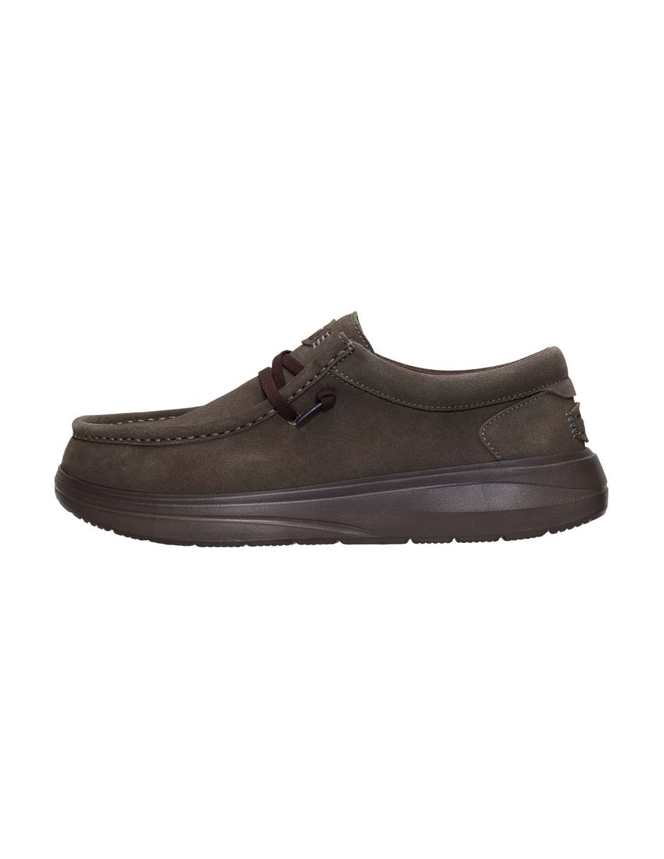 Zapato slip on Wally Comf Suede para hombre