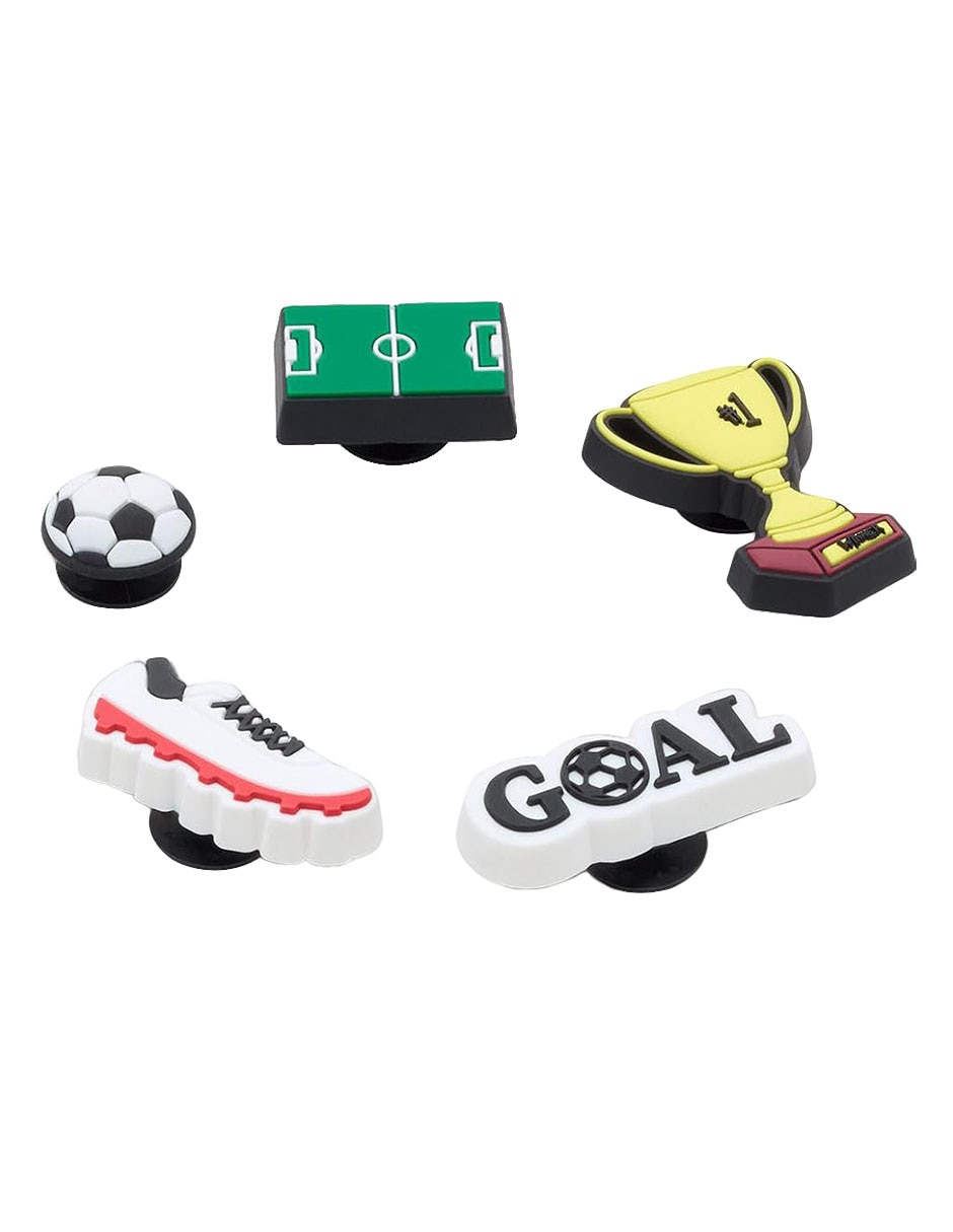 Goma jibbitz crocs soccer