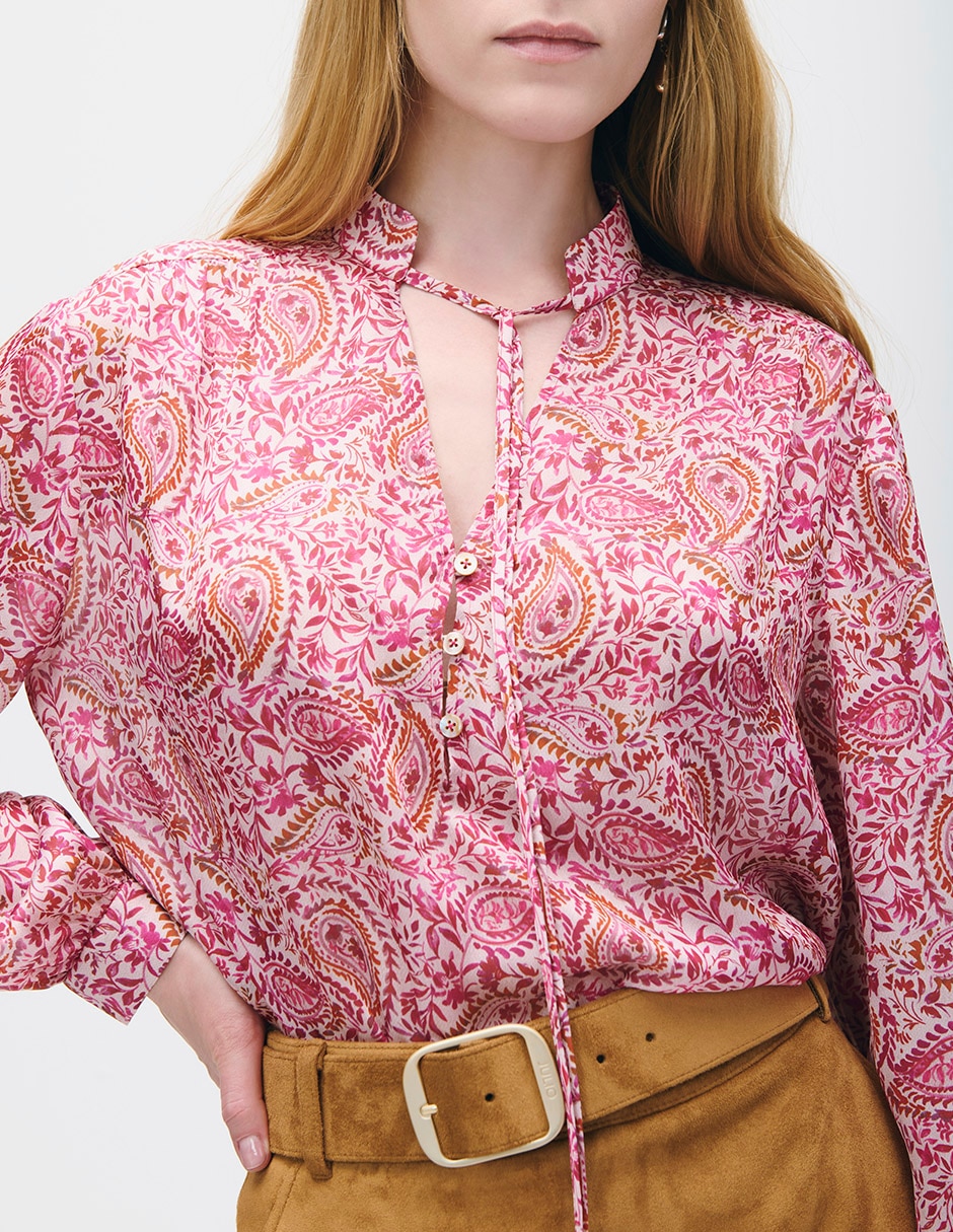 Blusa manga larga para mujer 3