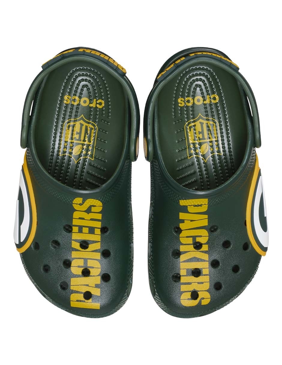 Sandalia nfl bay packers refresh para hombre 5