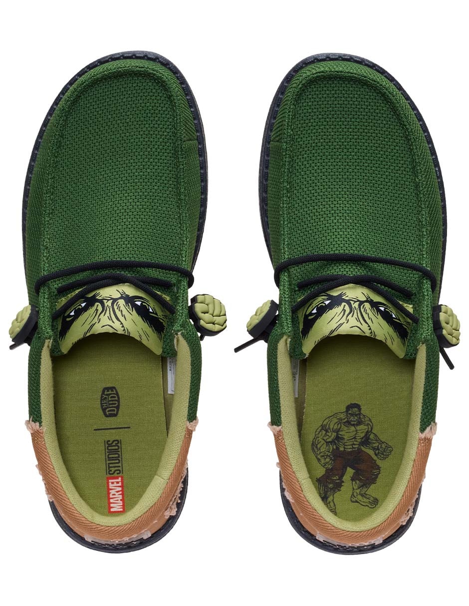 Zapato slip on Wally Funk Hulk para hombre 4