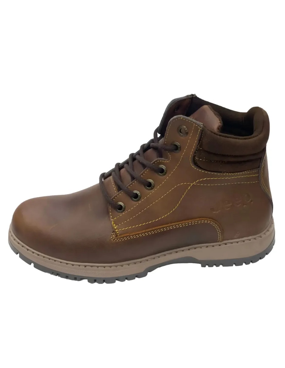 Botín Hiking de piel para hombre Botín Hiking de piel para hombre