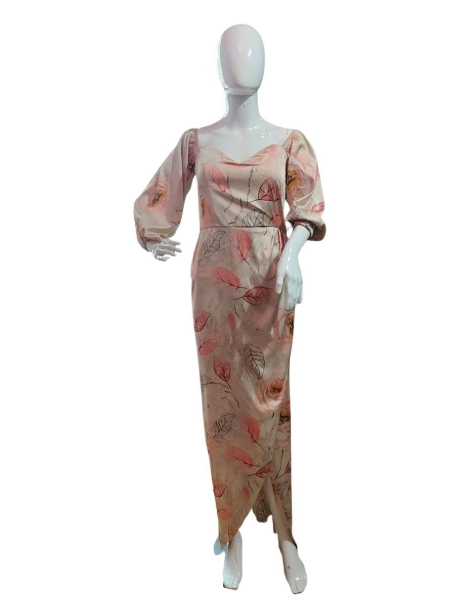 Vestido largo cocktail sweet bridemaid para mujer