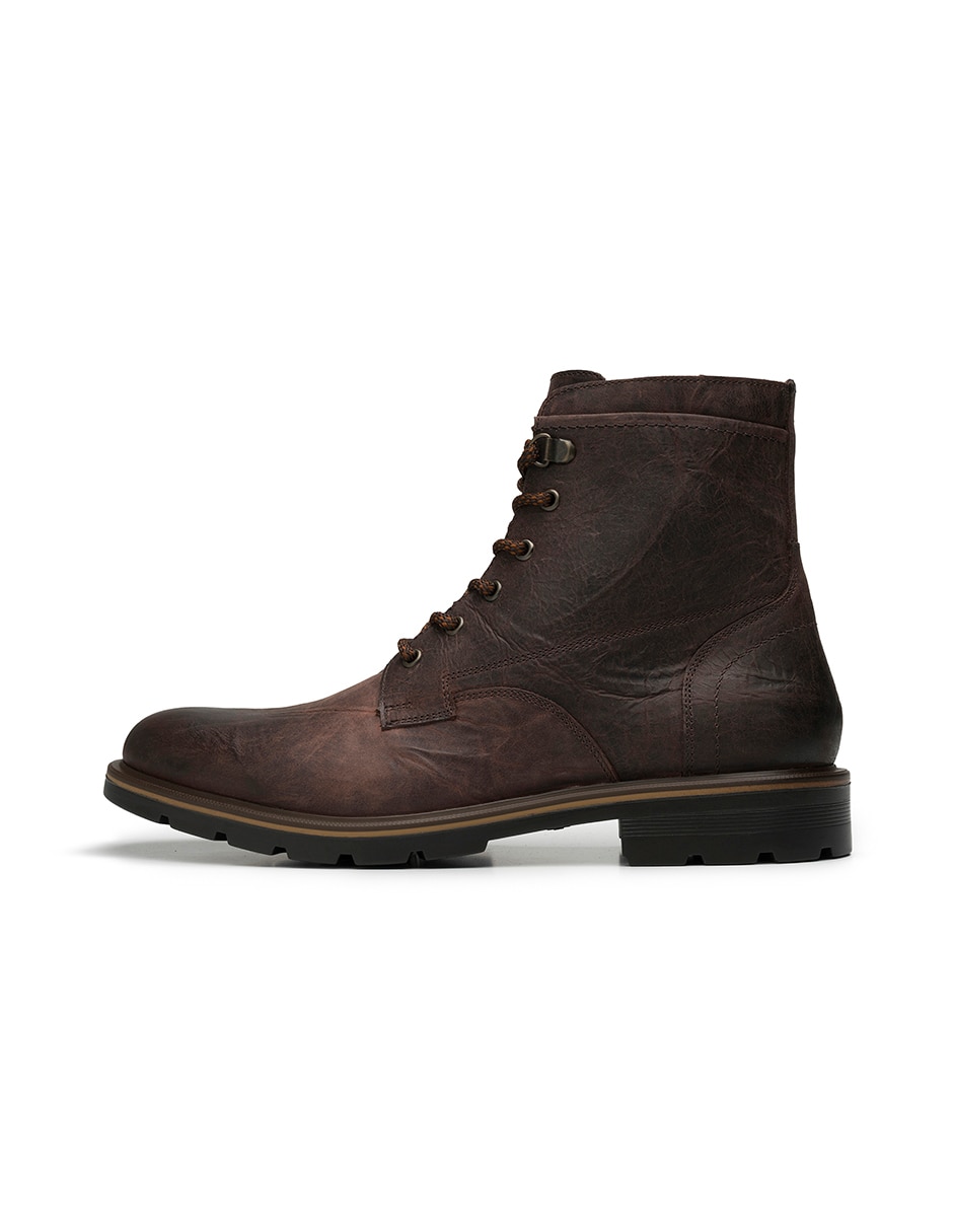 Botín de piel para hombre Botín de piel para hombre