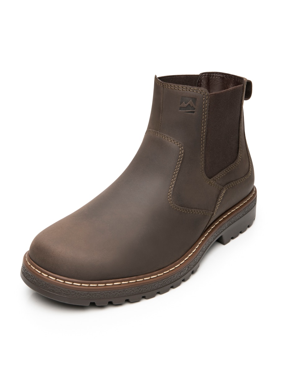 Botín casual de piel para hombre 2
